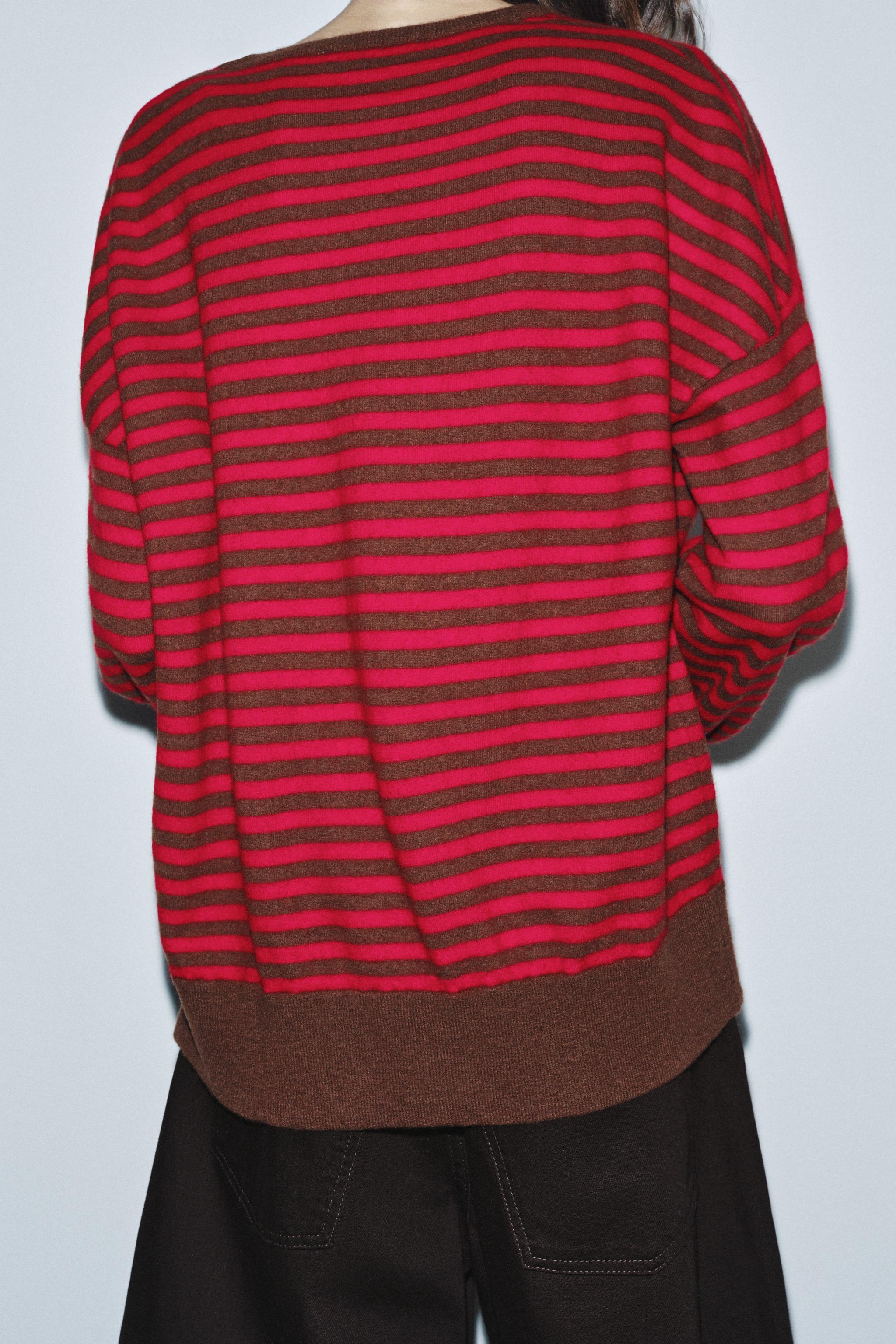 100% WOOL STRIPED JUMPER